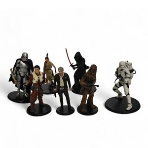 Disney Star Wars Lucas Film The Force Awakens Lot of 7 Action Figures 4in